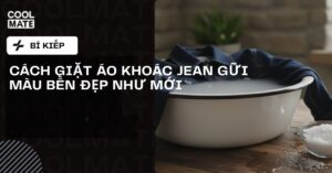 Bật Mí Cách Giặt Áo Khoác Jean: Giữ Màu, Bền Đẹp Như Mới!